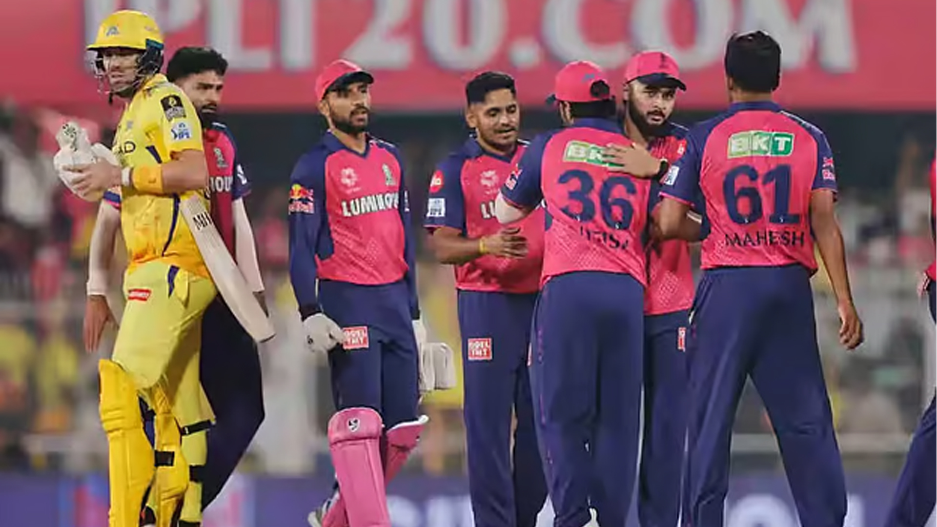 চেন্নাইকে হারিয়ে রাজস্থানের প্রথম জয়